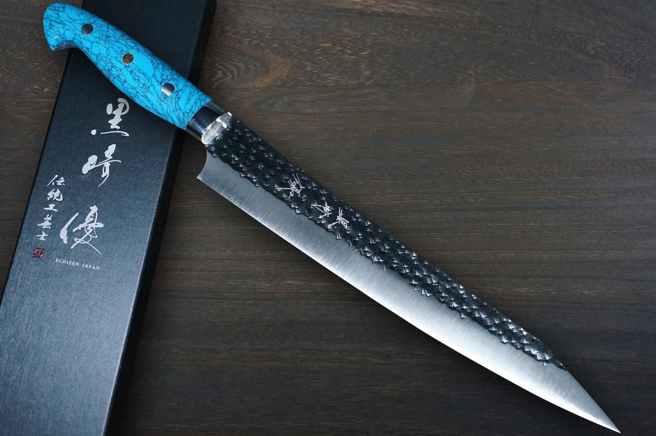 Yu Kurosaki R2(SG2) Hammered SENKO-EI Custom TCA Japanese Chef's