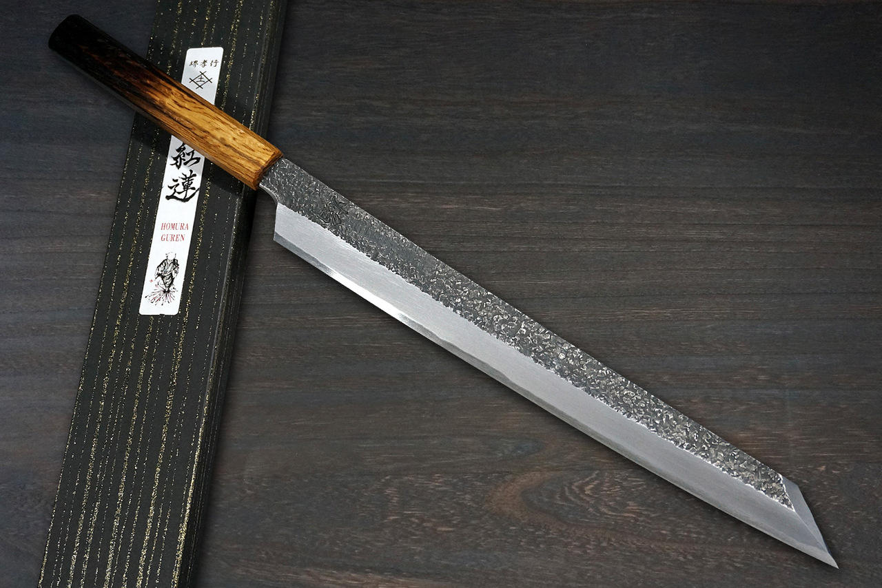 堺孝行Homura Guren （Aogami 2 steel） 日本厨师用Kengata