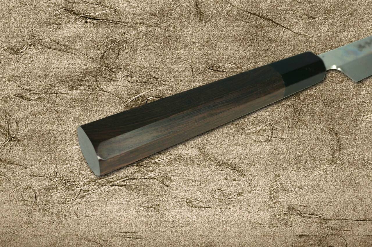 ななき Sakai Takayuki Ginsan (Silver #3) Nashiji 165mm Santoku