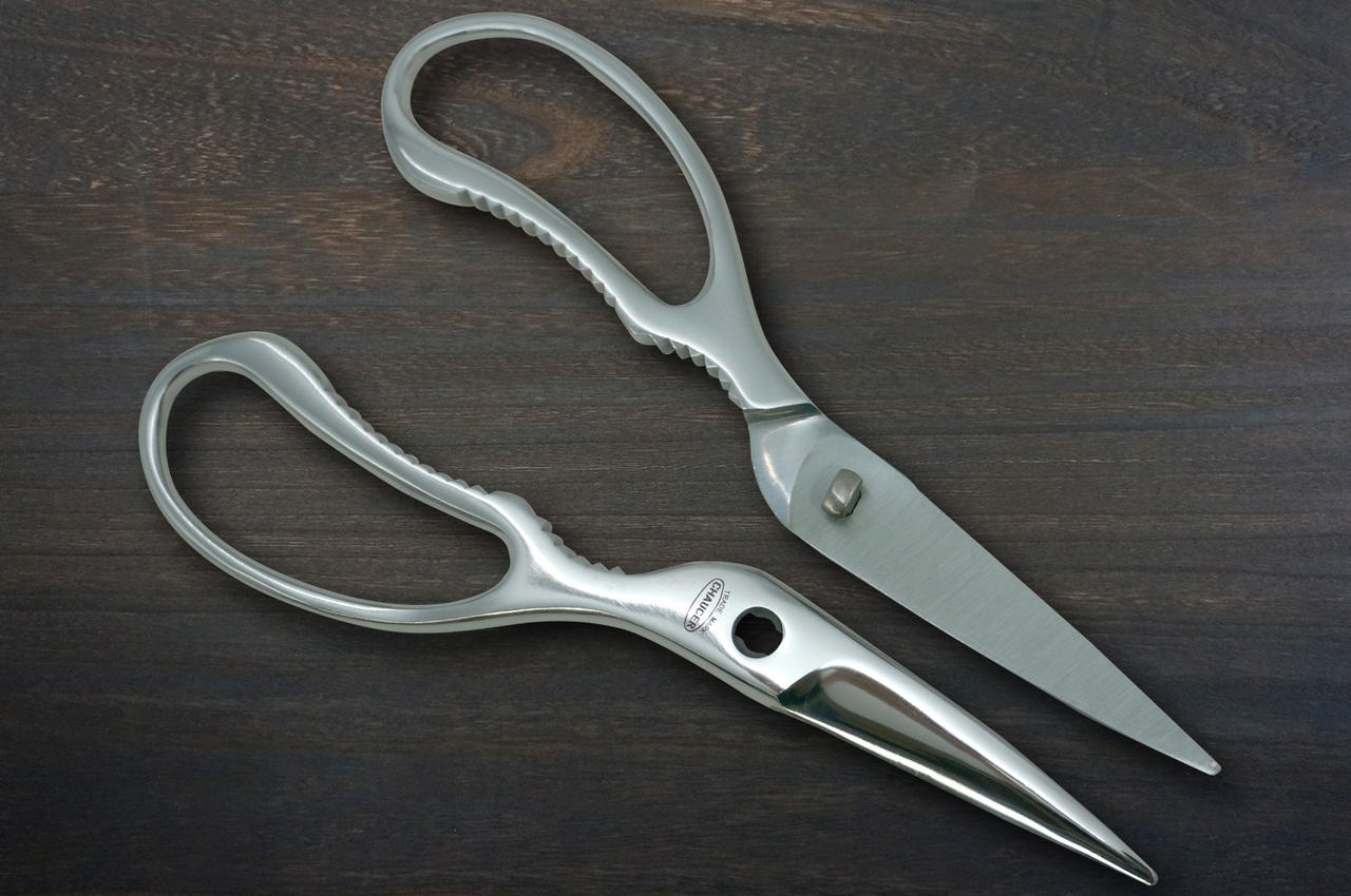 CANARY Stainless Steel Take-Apart Kitchen Scissors - Globalkitchen Japan