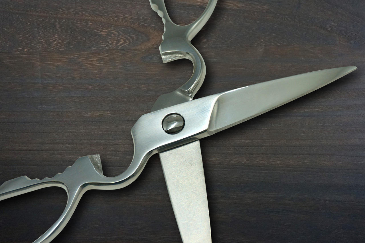 Stainless Steel Japanese Kitchen Scissors Detachable [Cook-san C-12]