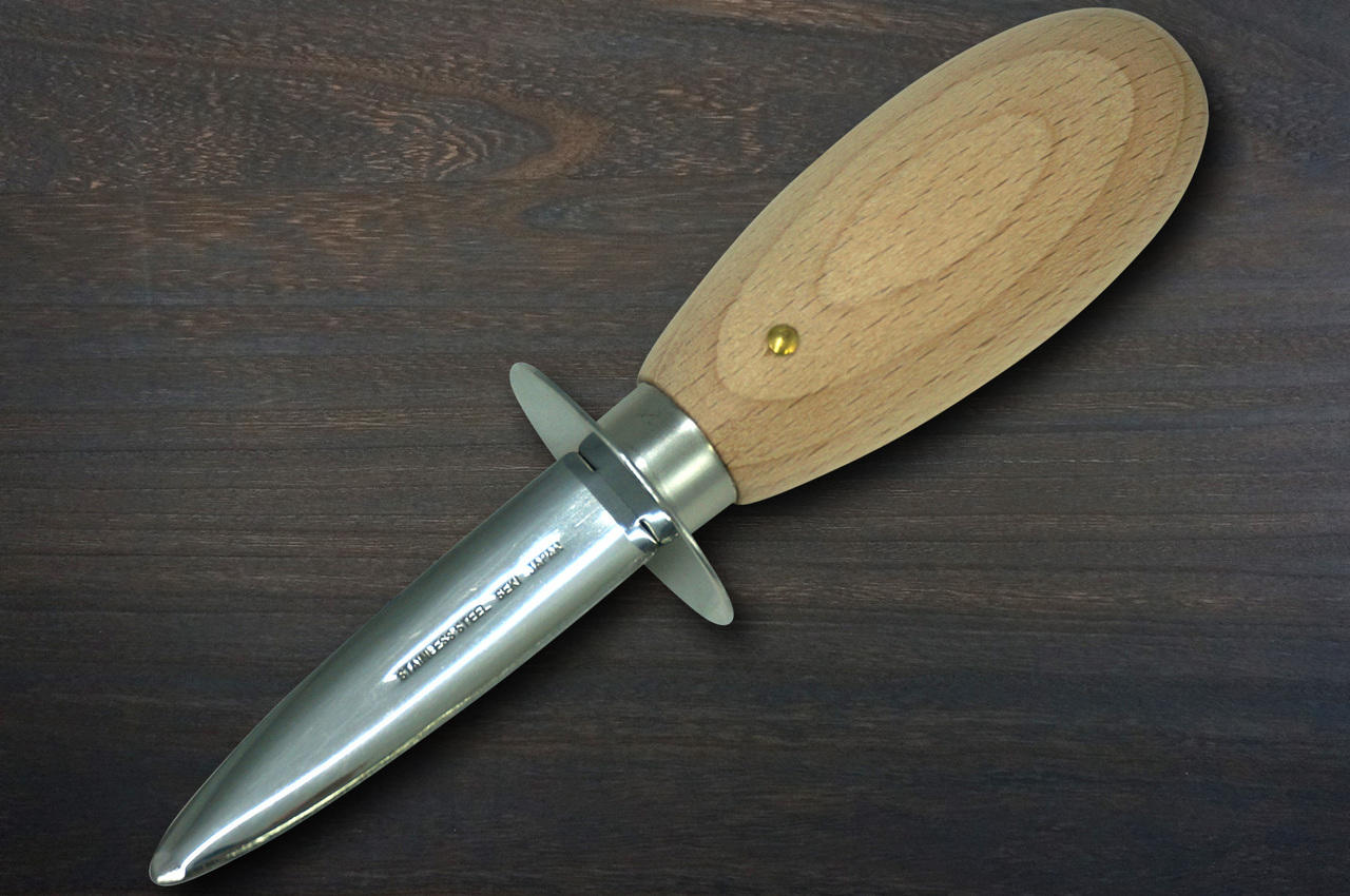 Stainless Steel Japanese Oyster Knife [Small]