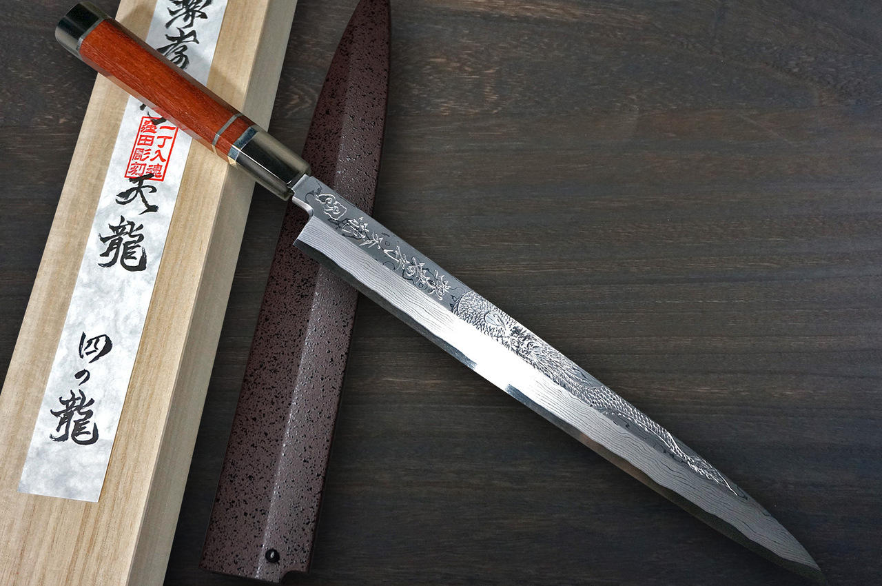 Buy KEEMAKE knives Yanagi blade knives 240mm VG10 Deba knives Sashimi knives  Single-edged ebony Japanese knives For home use (Yanagi blade 240mm) from  Japan - Buy authentic Plus exclusive items from Japan