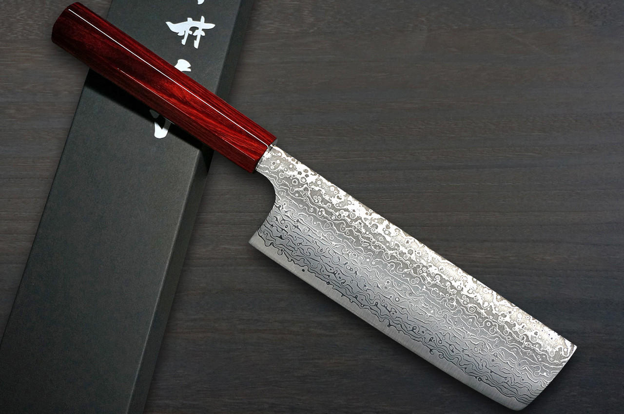 https://cdn11.bigcommerce.com/s-attnwxa/images/stencil/original/products/5407/209956/kei-kobayashi-r2-damascus-special-finished-cs-japanese-chefs-nakirivegetable-170mm-black-with-red-lacquered-wood-handle__83428.1664651021.jpg?c=2&imbypass=on&imbypass=on