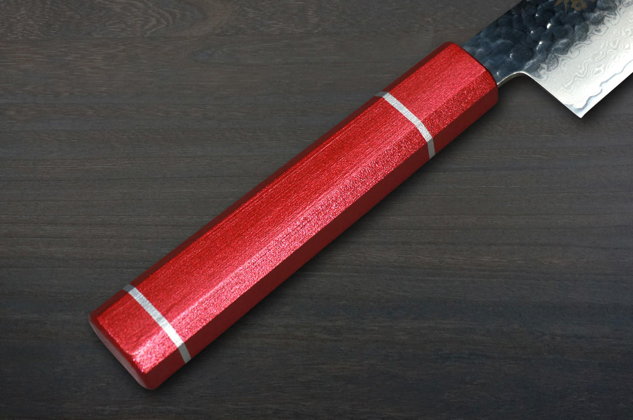 Sakai Takayuki 33-Layer VG10 Damascus Urushi Chefs NakiriVegetable 160mm with Japanese Lacquered Oak Handle KOUSEKI