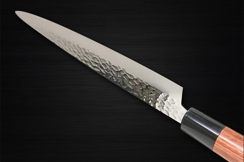 Kanetsune KC-950 DSR-1K6 Stainless Hammered Japanese Chef's Knife SET  (Gyuto240-Gyuto210-Slicer240-Slicer210-Santoku-Vegetable-Petty)