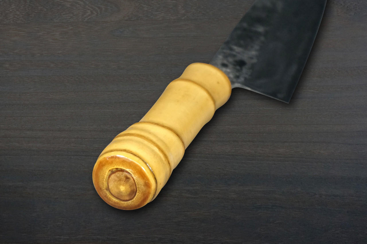 Shojiro Yasugi Steel Kurouchi (Bamboo Handle) Japanese