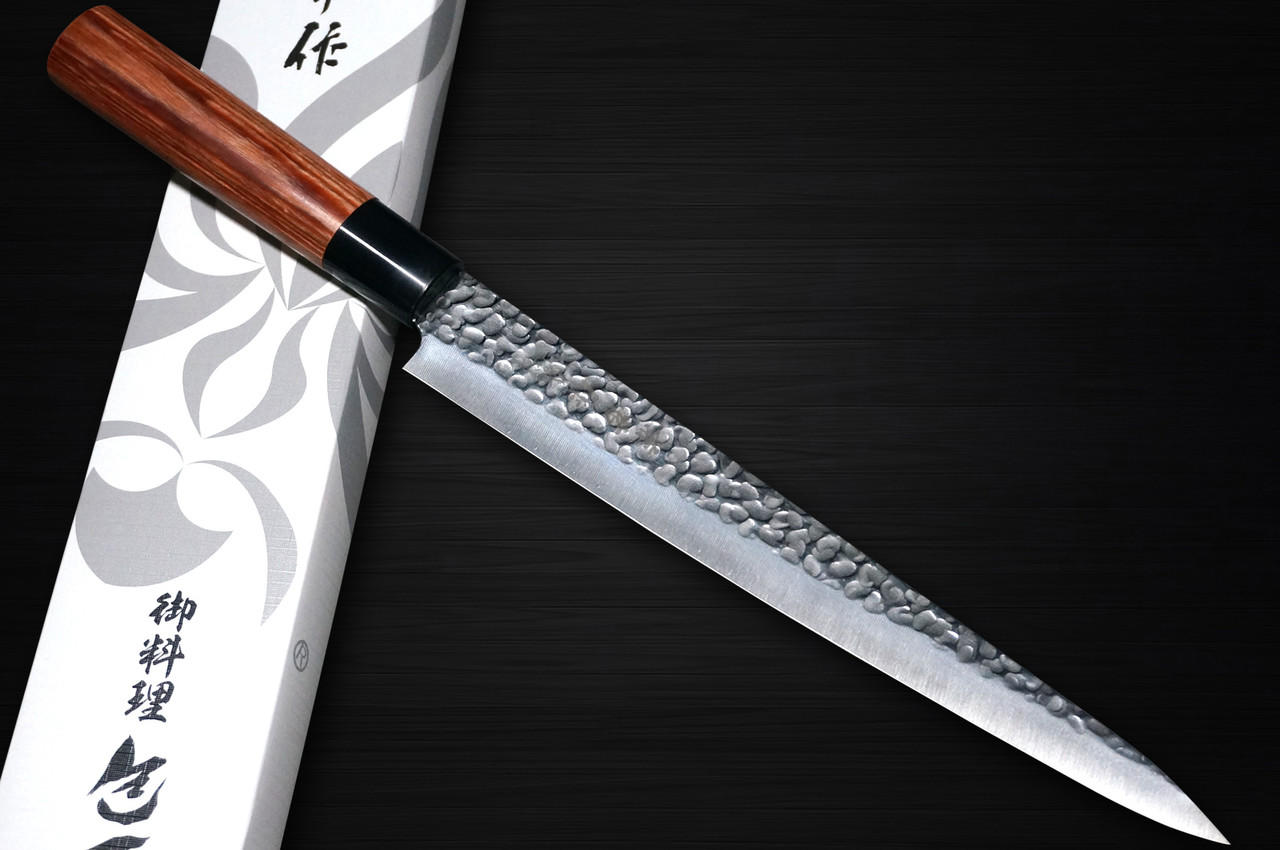 Kanetsune KC-950 DSR-1K6 Stainless Hammered Japanese Chef's Knife