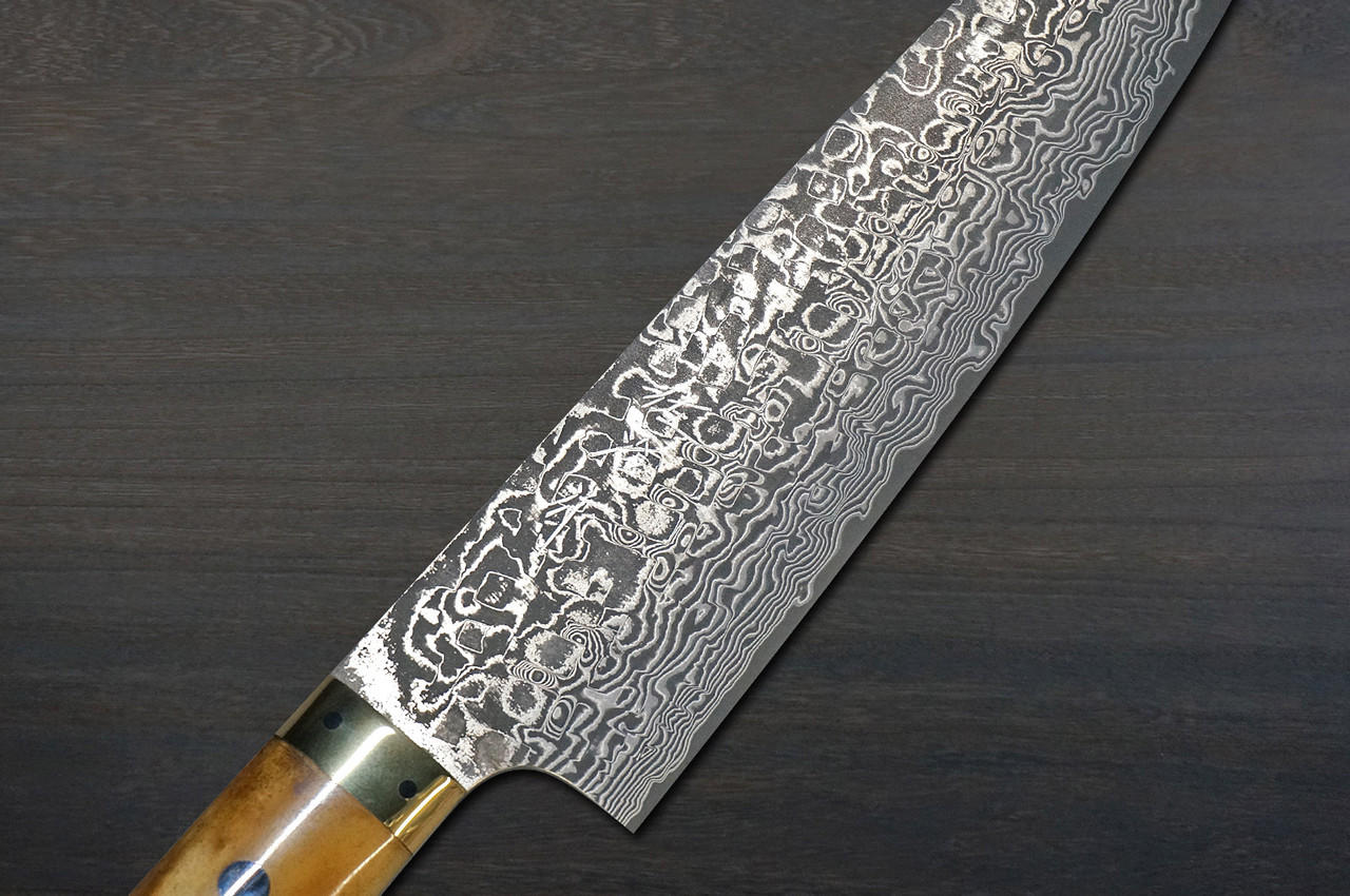 Takeshi Saji R-2 Custom Damascus Wild Series Gyuto