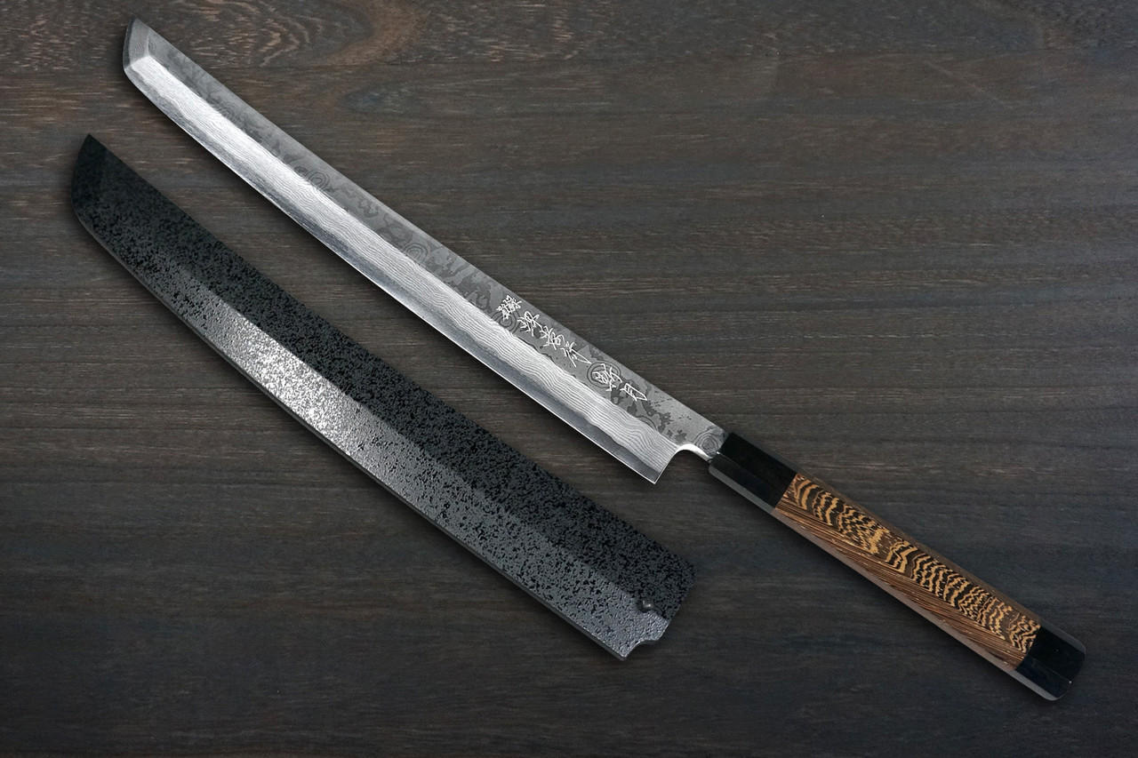 Sekikanetsugu Single Edged Japanese Sashimi Knife with Aluminum Handle –  Japanese Taste
