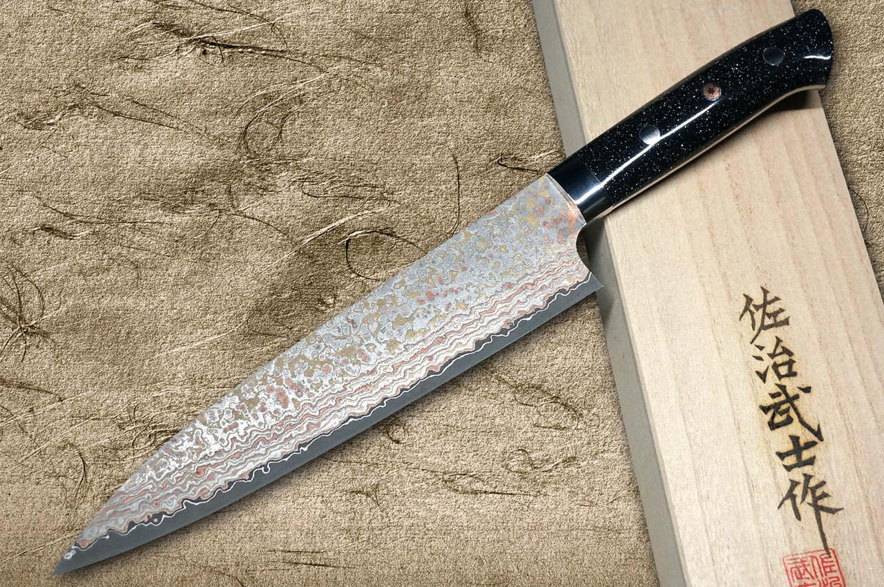 HUGE Custom Chef knife - 9 Best VG10 Damascus Gyuto Made In Canada handles  – Ikigai Knives