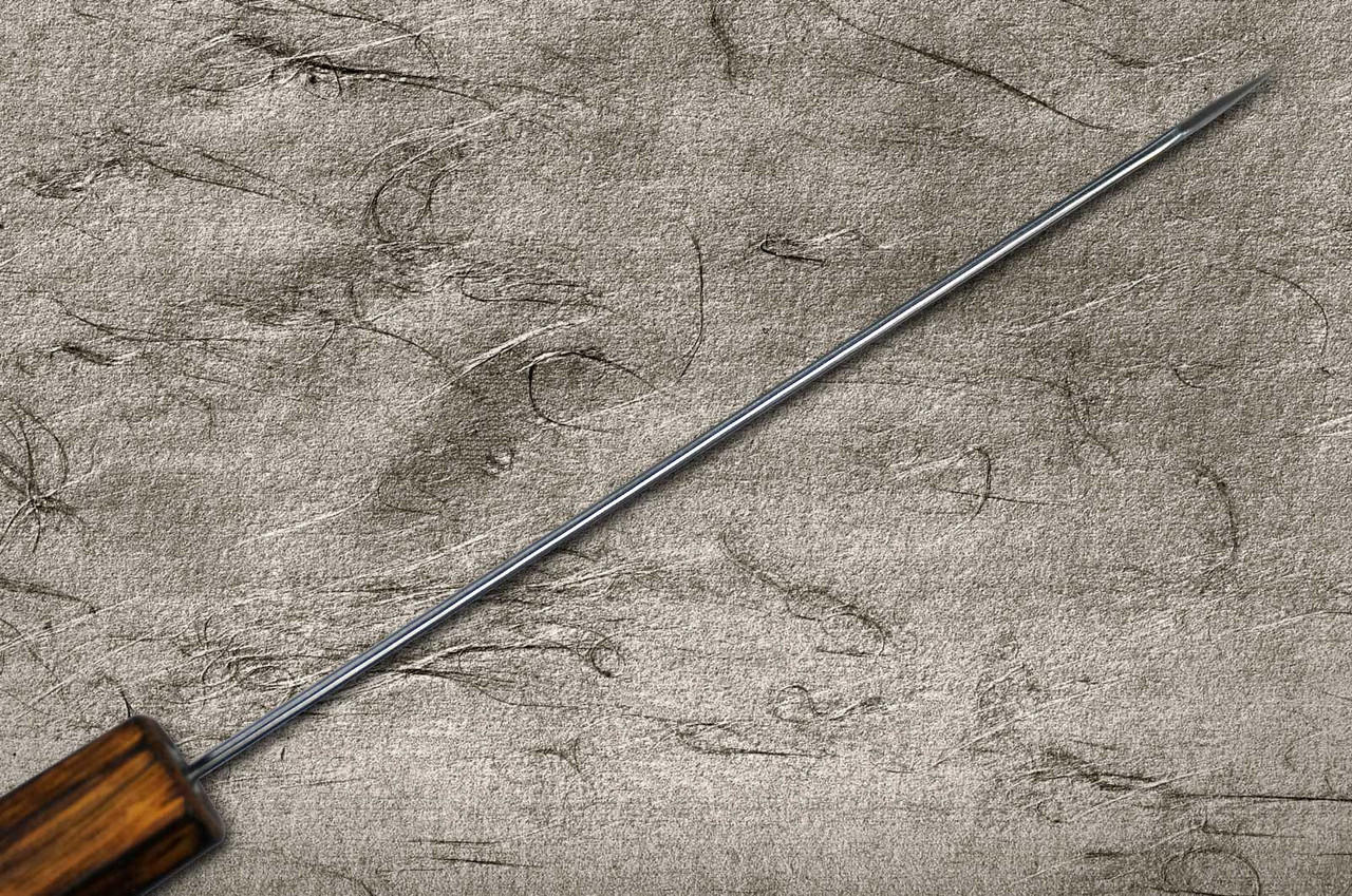 Yoshimi Kato R2 MINAMO Hammered OK8B Japanese Chef's Kengata-Gyuto