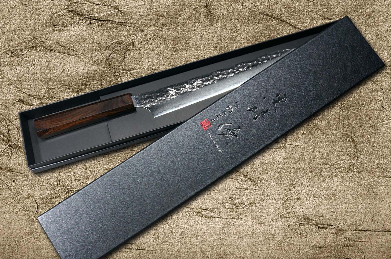 Yu Kurosaki R2(SG2) 锤纹SENKO-EI WA EB8N 日本厨师切片刀