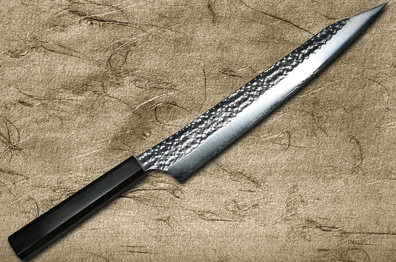 Yu Kurosaki R2(SG2) 锤纹SENKO-EI WA EB8N 日本厨师切片刀