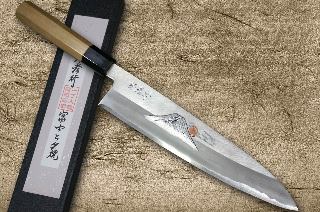 古竹　吉明刀　人物鼠彫　杖　長さ約87cm　V　R9068 竹刀【匠之剣】3．9寸・古刀型・本州送料無料 | 剣尚堂