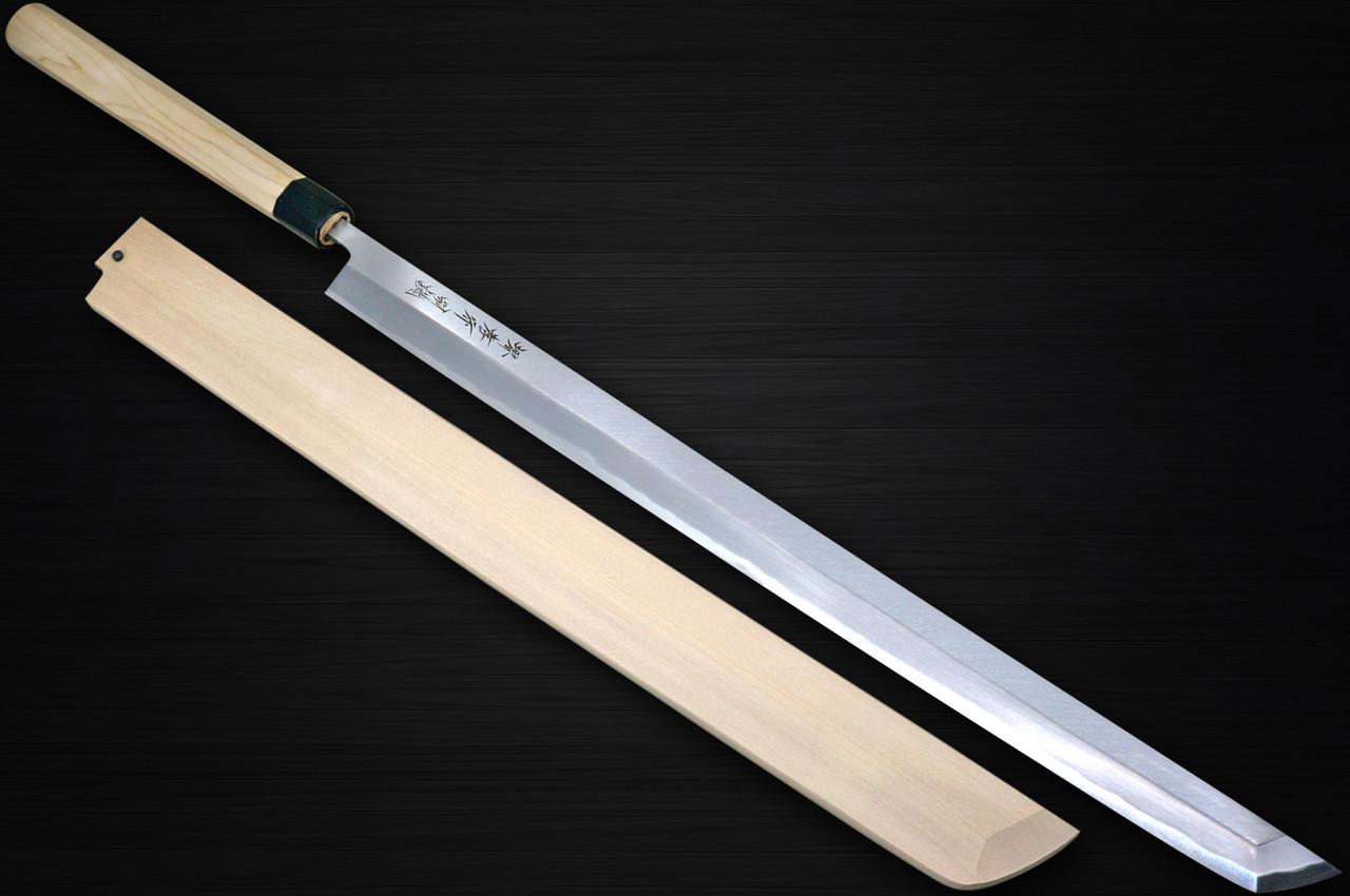 武具 maguro Japanese Maguro Tuna Sashimi Knife 600mm VG10 Snakewood