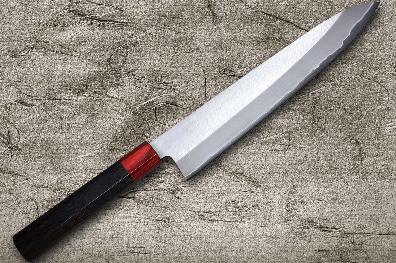 Satoshi Nakagawa Aogami #2 Migaki RS8R Japanese Chef's Gyuto Knife