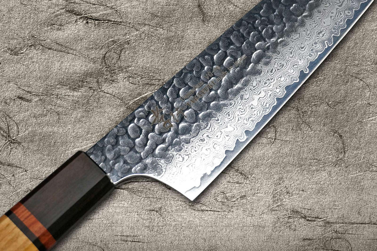Sakai Takayuki 33-Layer VG10 Damascus Yamazakura Chef's Kengata