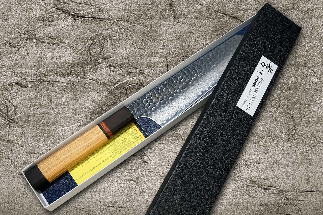 堺孝行33 层VG10Damascus Yamazakura 厨师用Kengata-Gyuto 刀190