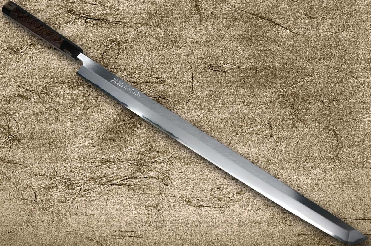 武具 maguro Japanese Maguro Tuna Sashimi Knife 600mm VG10 Snakewood