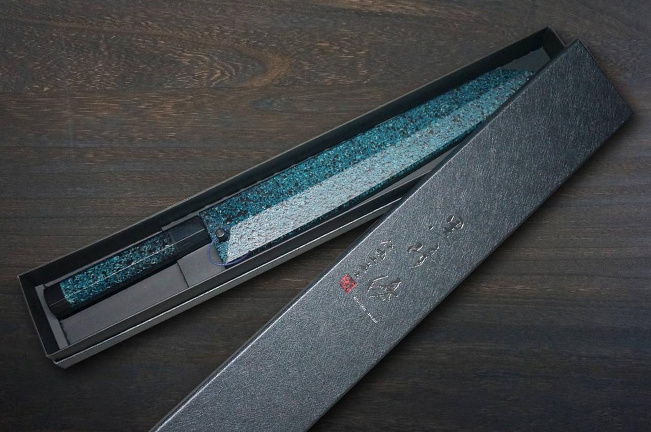 Yu Kurosaki R2(SG2) Hammered SENKO-EI WA INDIGO Japanese Chef's