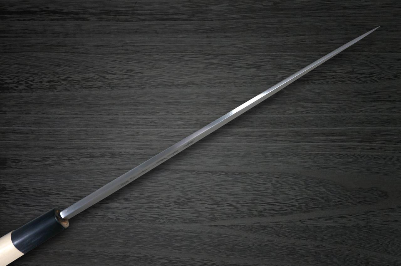 Sakai Takayuki Aoniko Blue 2 Steel Buffalo Tsuba Chef's Fuguhiki(Sashimi) 330mm 