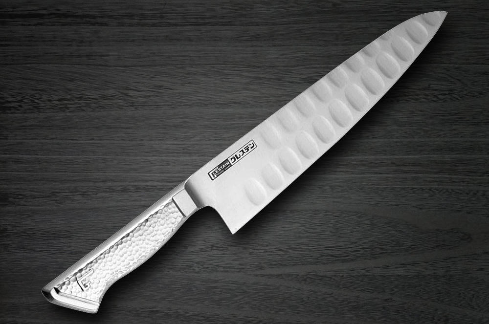 GLESTAIN TM All-Stainless Japanese Chef's Gyuto Knife 210mm