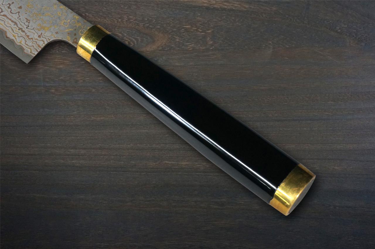 武佐治蒔绘艺术VG10W 色彩大马士革日本厨师切片刀(筋引) 270毫米