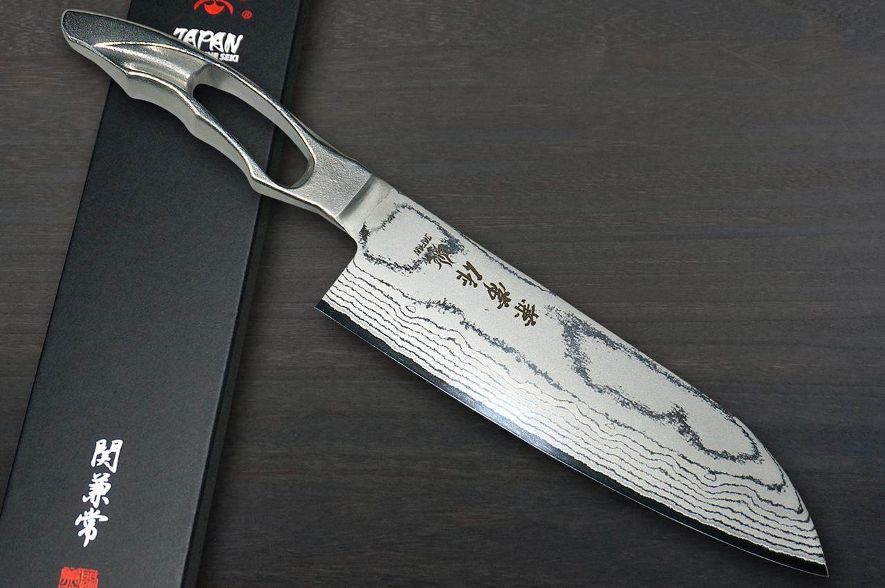 Kanetsune KC-190 VG10 17-Layer Damascus SANNOIKE Japanese Chef's