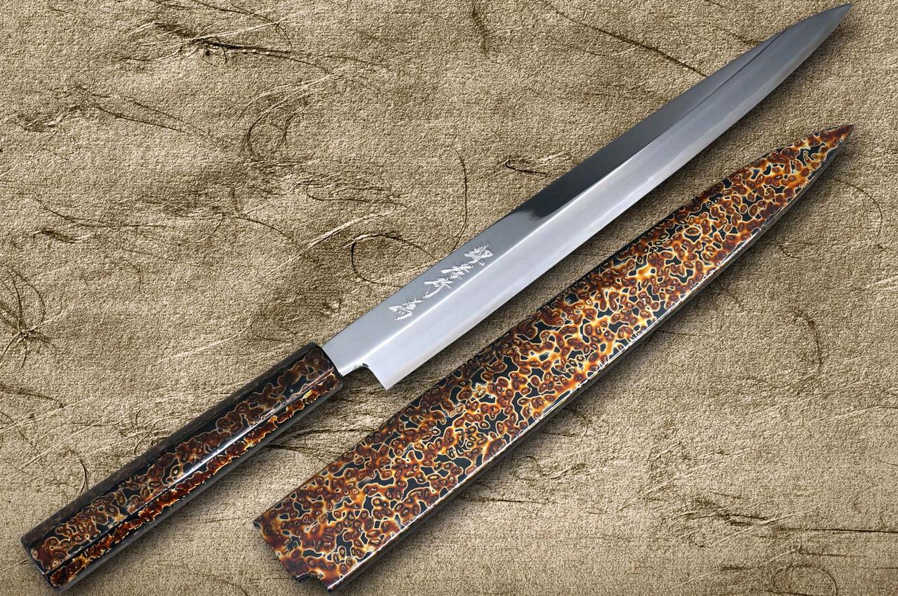 Sakai Takayuki AIDU-NURI Art Mirrored Ginsan Japanese Chef's