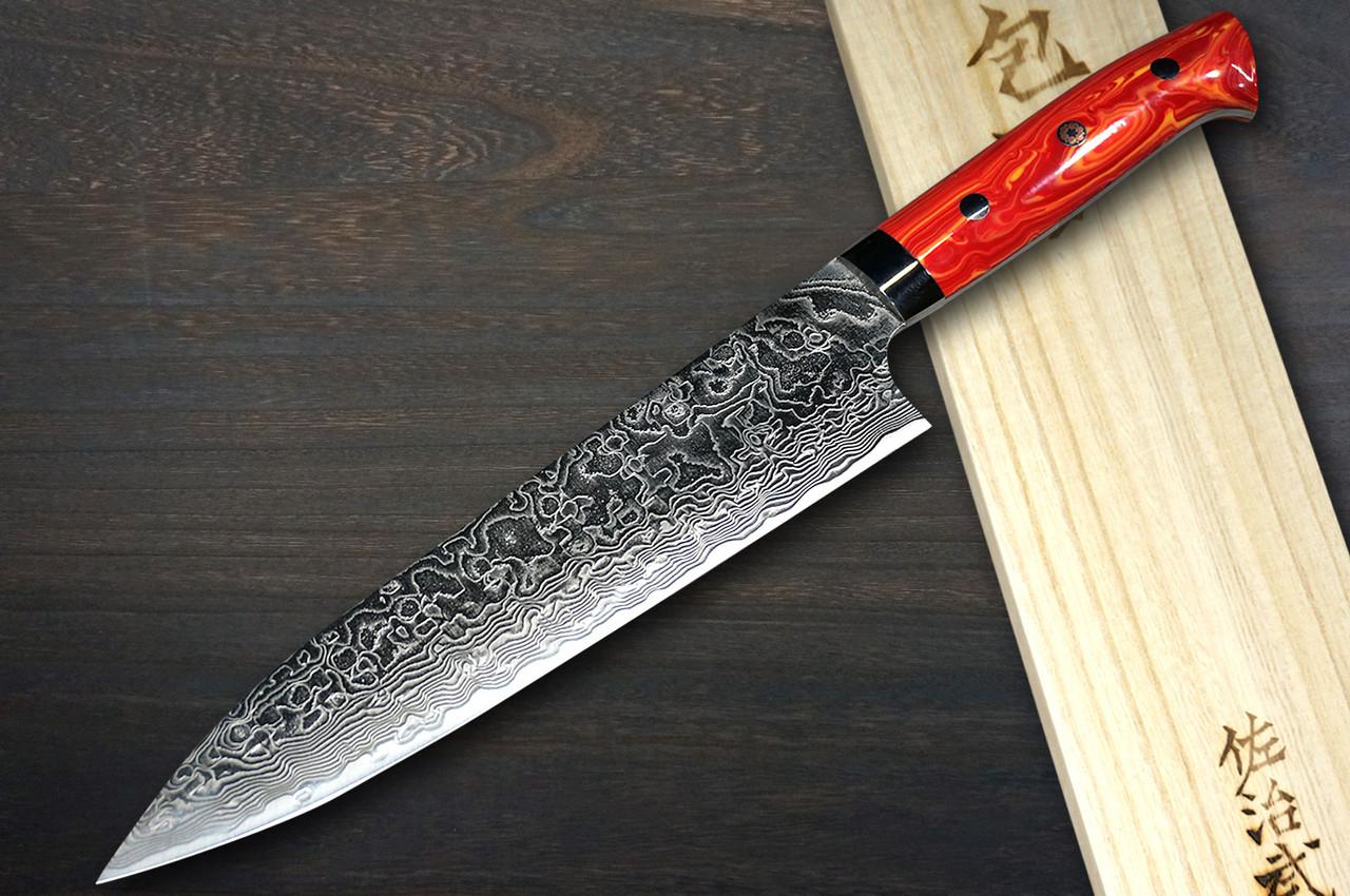 佐治武士SAJI TAKESHI R2 ダイヤモン 牛刀 アイアンウッド 佐治武士 SAJI TAKESHI – 三浦刃物店 Miura Knives