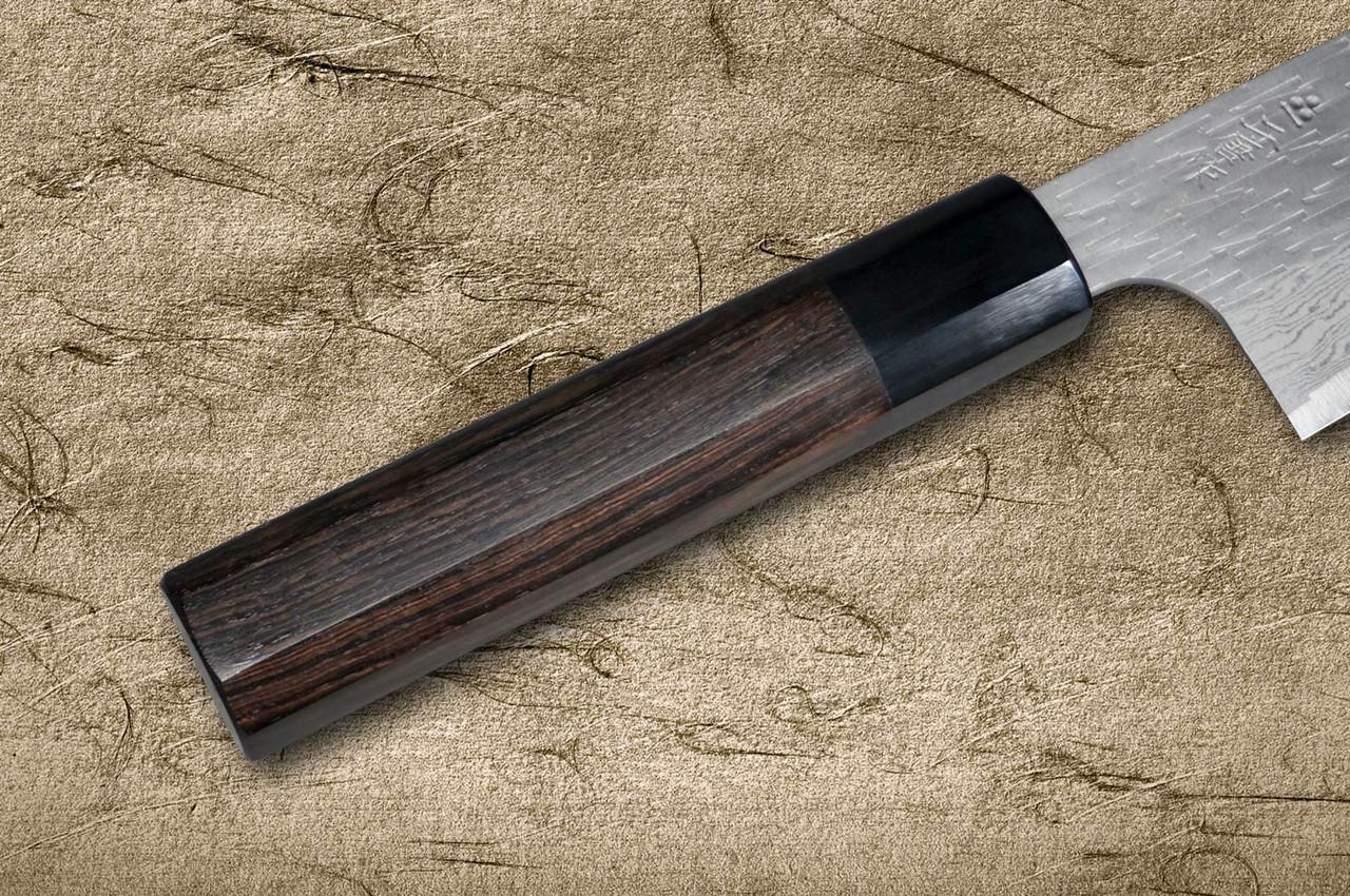 Nigara VG-XEOS 大马士革锤纹EB8B 日本厨师用牛刀210毫米乌木