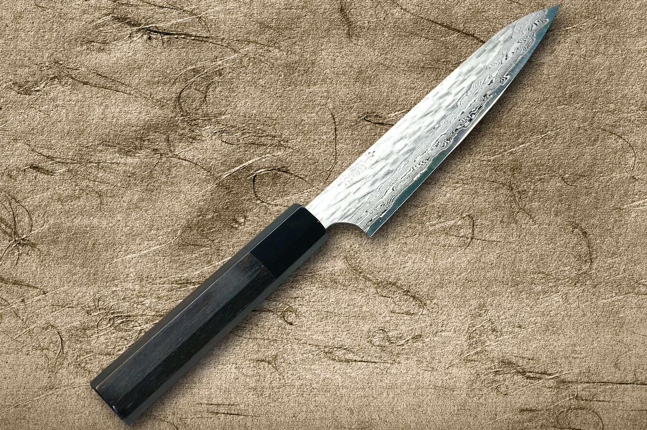 Nigara VG-XEOS 大马士革锤纹EB8B 日本厨师小型刀（多用途）150