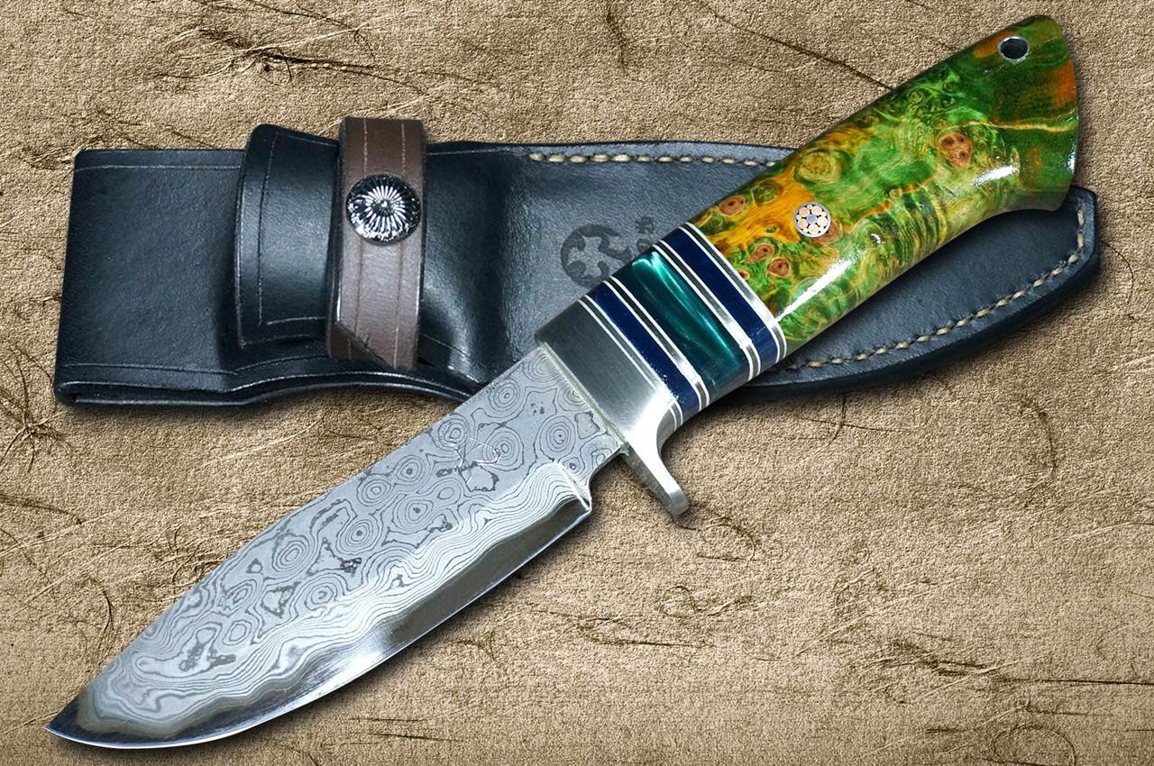 Daisuke Nishida Shirogami No.1 Super Damascus Japanese Chef's