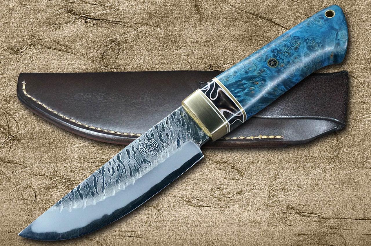 hoku⭐︎ Daisuke Nishida Shirogami No.1 Damascus Japanese Chef's Petty