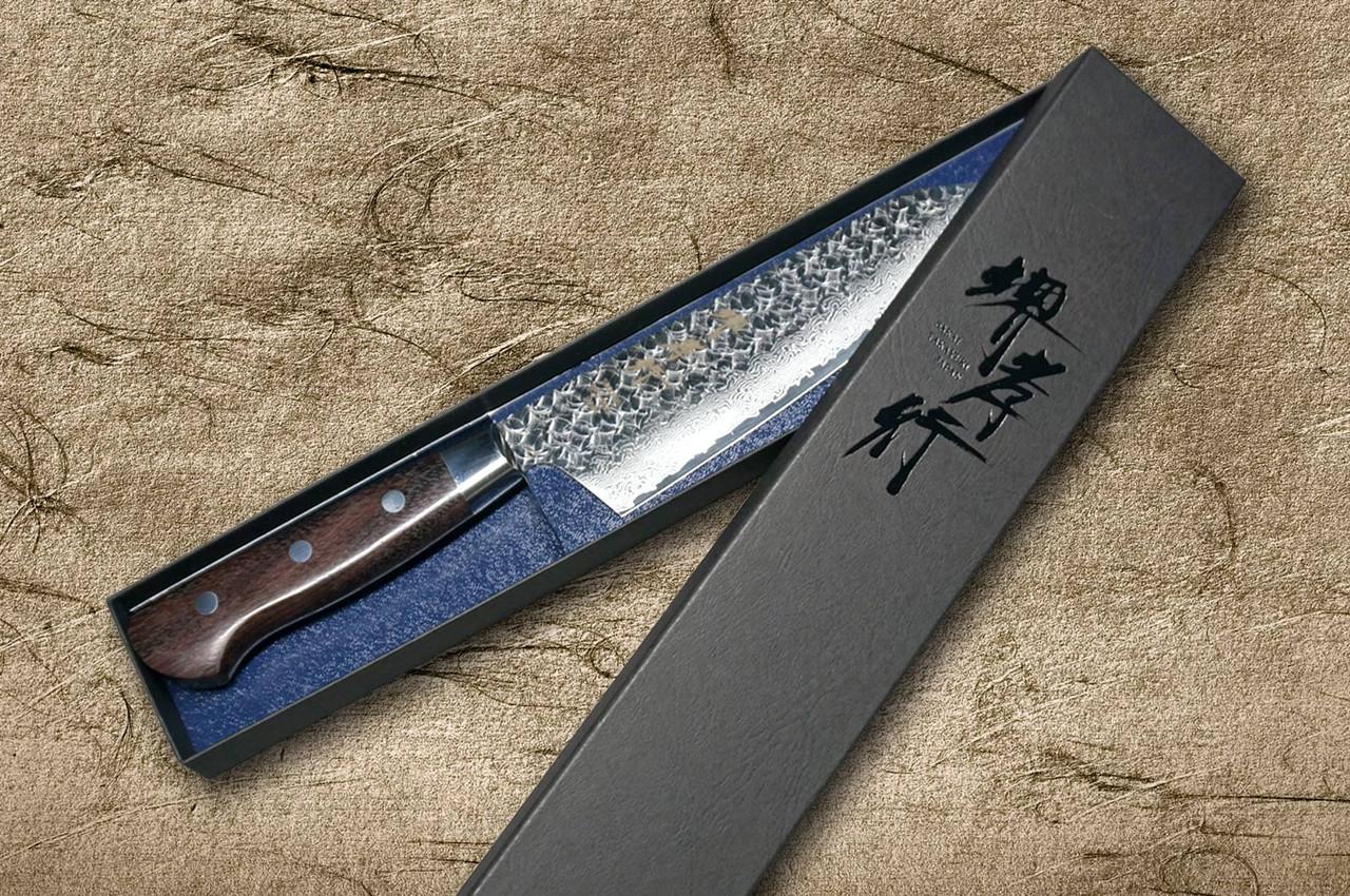 堺孝行SPG2 大马士革锤击IRN 日本厨师Kengata-Gyuto 刀190 毫米