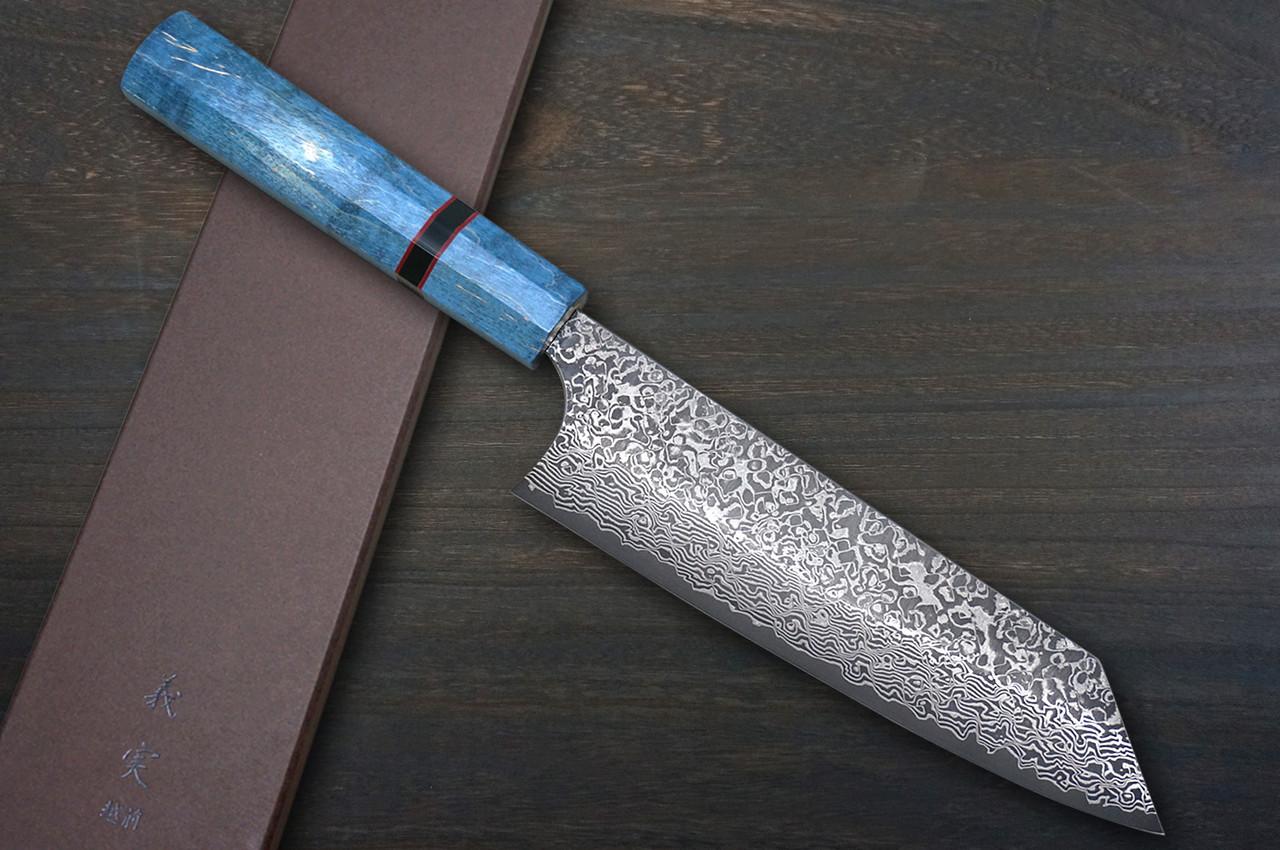 Yoshimi Kato 63 Layer VG10 Black Damascus STWA Japanese Chef's