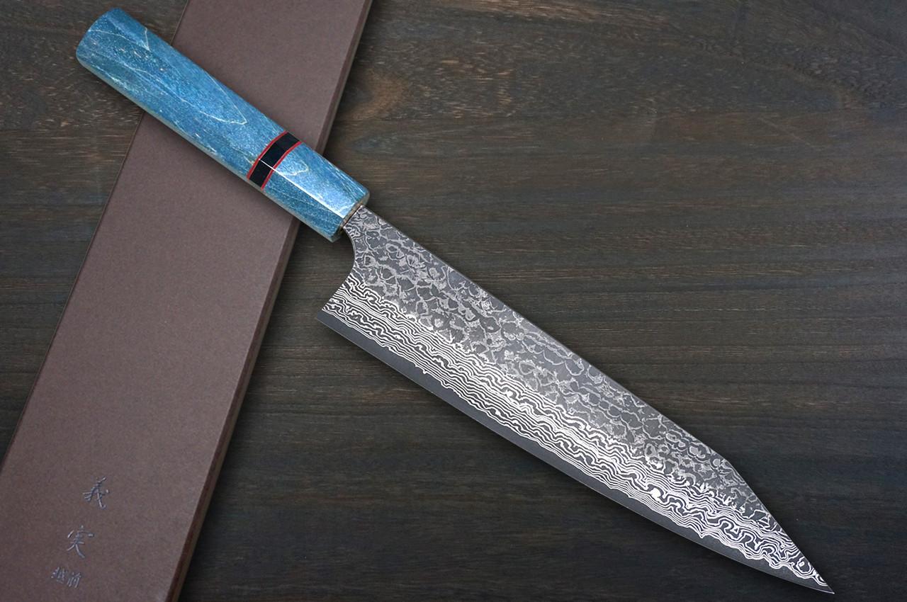加藤 義実 Yoshimi Kato ダマスカスvg10 牛刀210