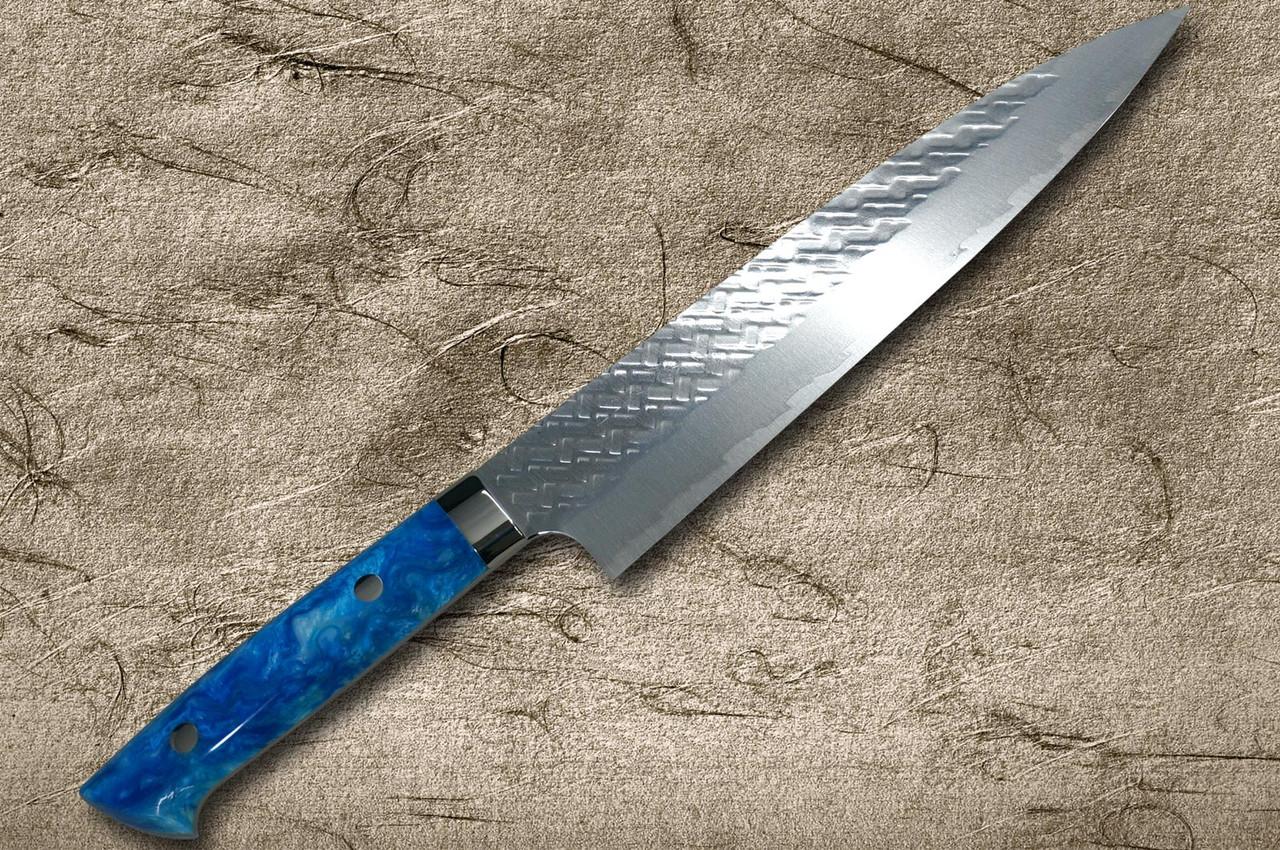 佐治武士SPG-STRIX 镜面锤击RC日本厨师行头刀210毫米，树脂定制