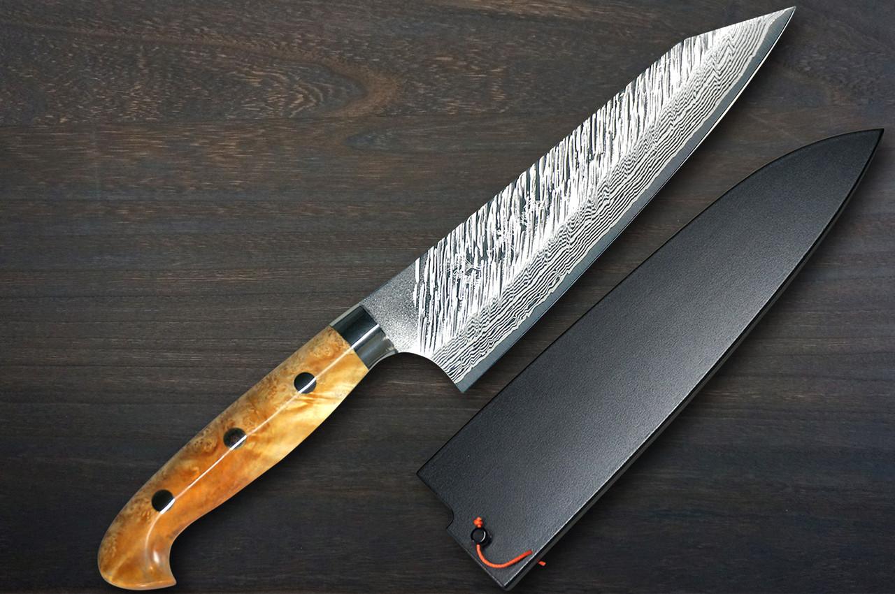 Dケイユウ！ Yu Kurosaki R2(SG2) Damascus FUJIN Custom MPWC Japanese Chef's