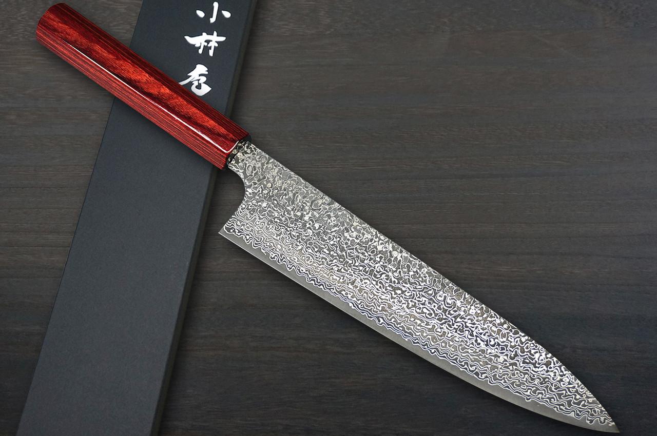 Kei Kobayashi R2 Black Damascus Super Finish CS Japanese Chef's