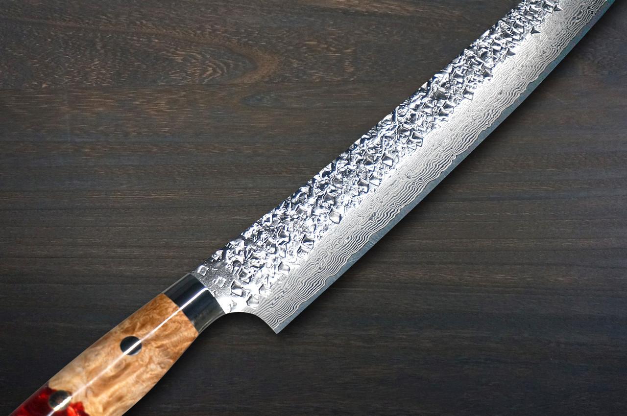 the shishikui シシクイ　SWPW / GRAY Yu Kurosaki R2(SG2) Damascus SHIZUKU Custom STWRC Japanese Chef's