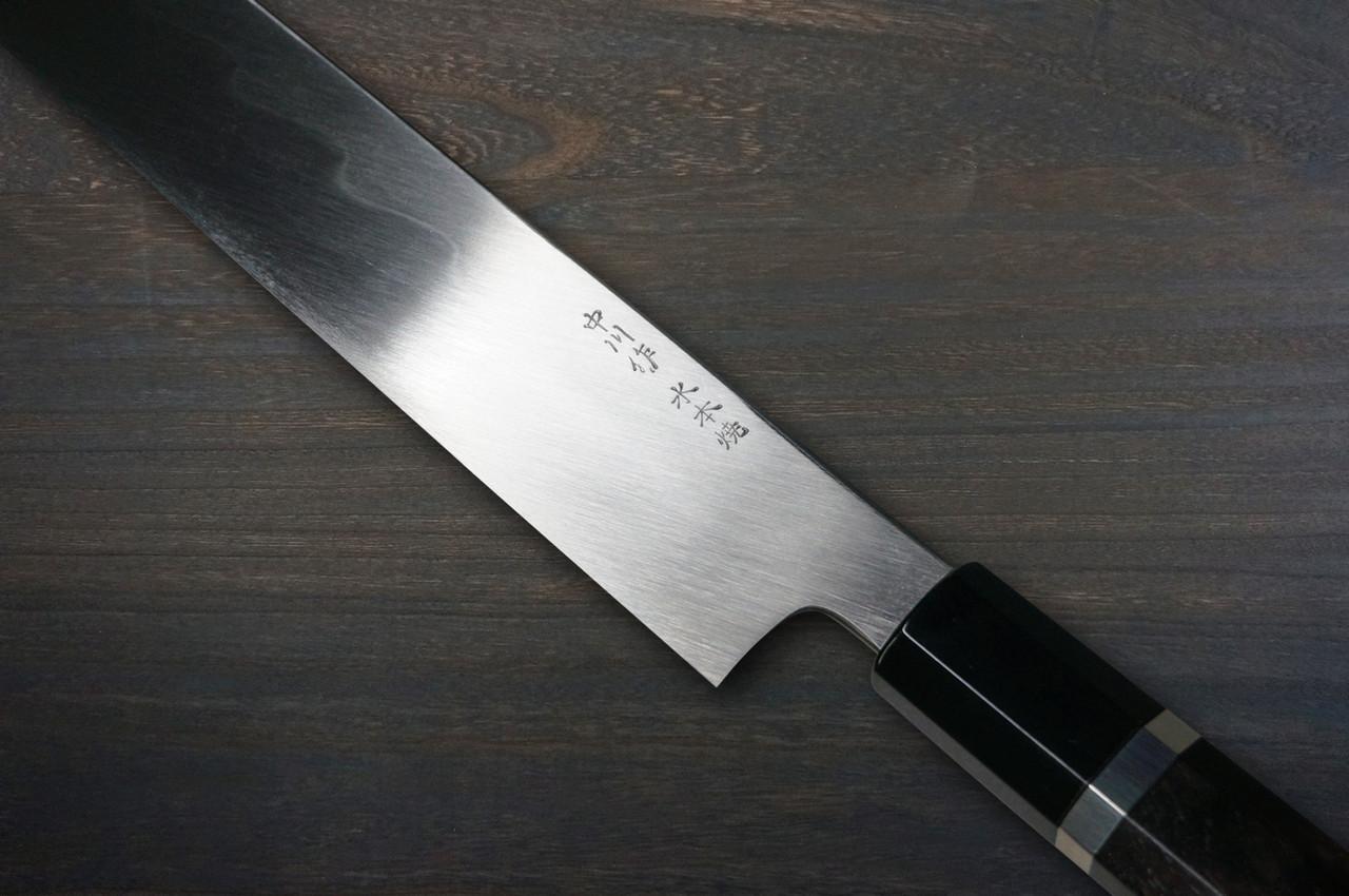 中川悟SAKACHOJI 白二钢本烧日本厨师用柳刃（刺身）刀300毫米双