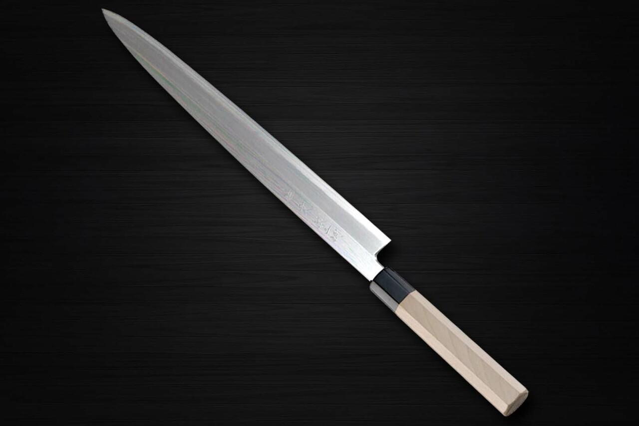 Sabun Ginsan (Gingami No.3 steel) Japanese Chef's Yanagiba(Sashimi