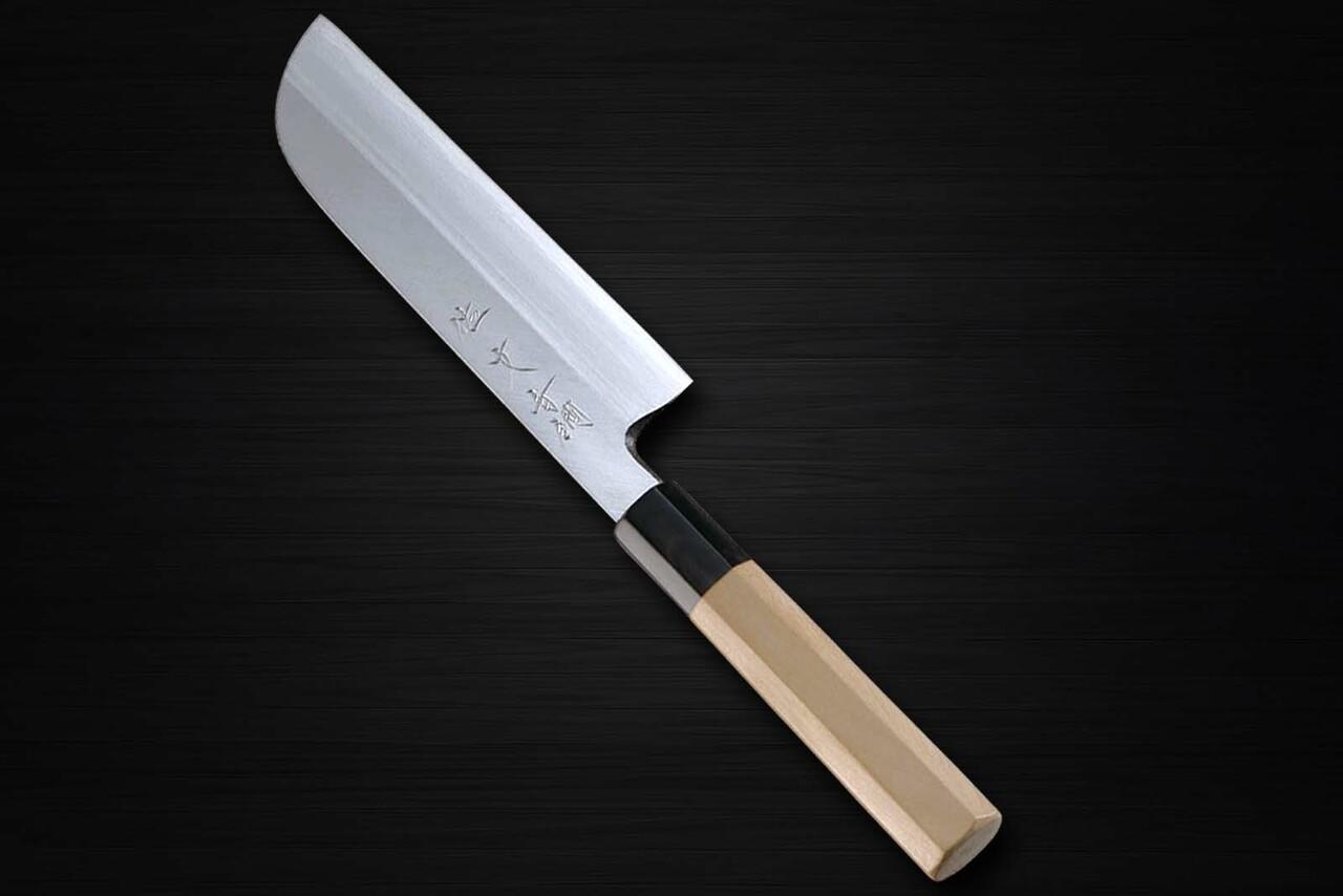 Sabun Aoko Aogami No.1 steel Japanese Chefs Kamagata-UsubaVegetable 180mm