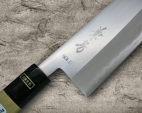 Kanetsune KC-950 DSR-1K6 Stainless Hammered Japanese Chef's Knife SET  (Gyuto180-Slicer210-Santoku-Vegetable-Petty-Mini Deba)