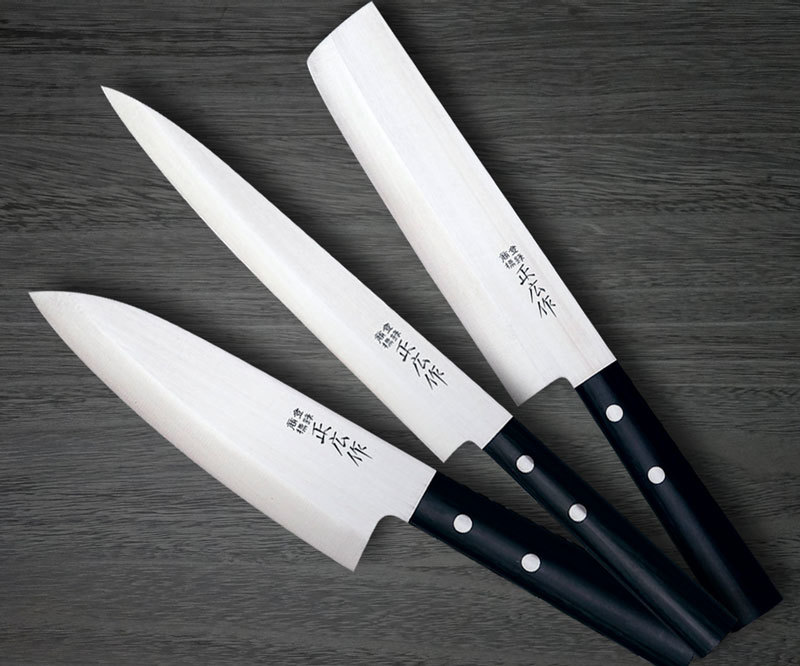 Japanese Masahiro Kitchen Chinese Chef Knife 175mm 7 inch 3 Layers