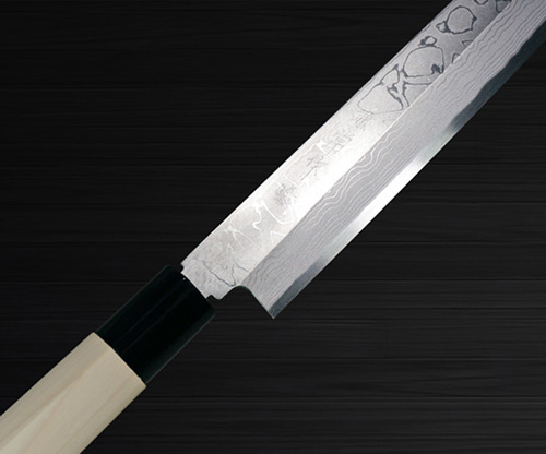 Kanetsune KC-500 White Steel 11-Layer Damascus