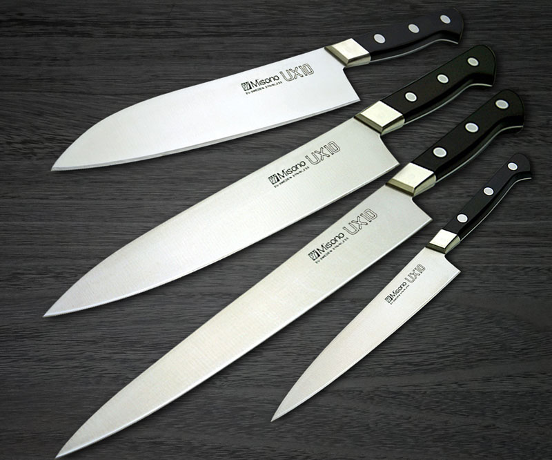 Left-handed Japanese Kitchen Knives Set [FREE SHIPPING] – HIDARI