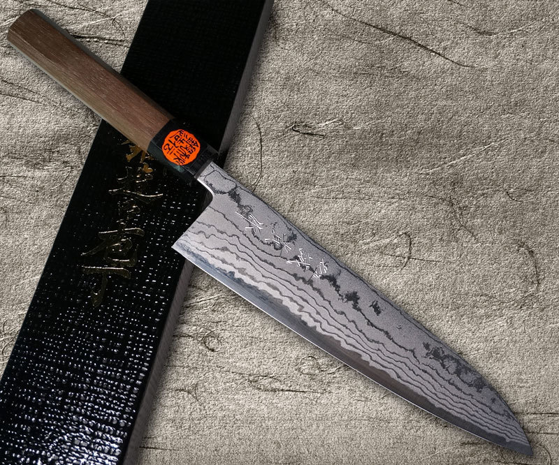 Shigeki Tanaka Aogami No.2 Damascus WHW